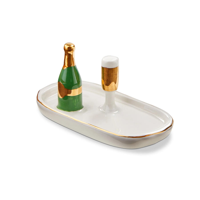 Champagne Ring Holder Dish