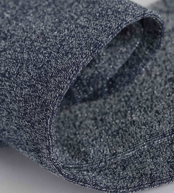 Chaussettes femme en lurex Marine Dim Mode