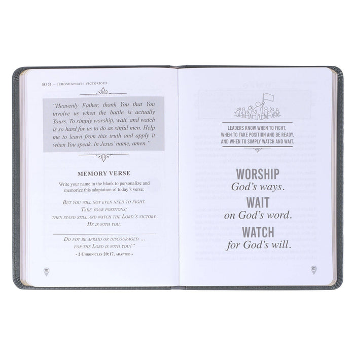 Christian Art Gifts Devotional Legacy of Leaders-Faux Leather