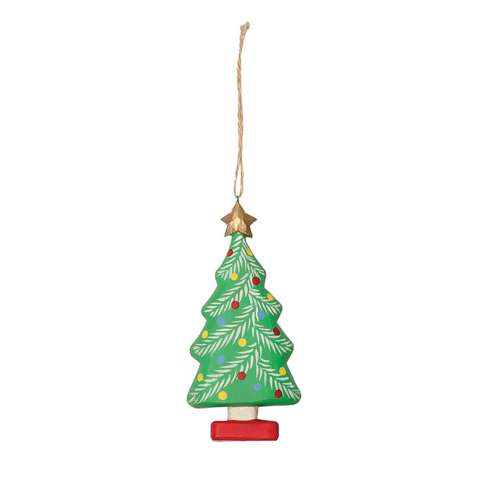 A Christmas Tree Handmade Ornament.
