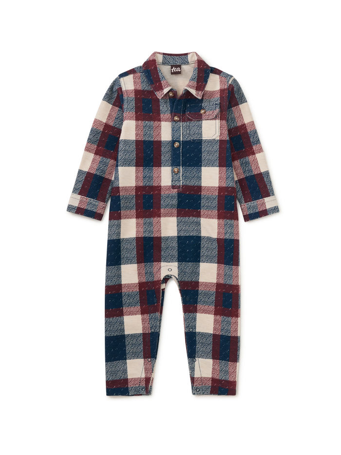 Collared Baby Romper