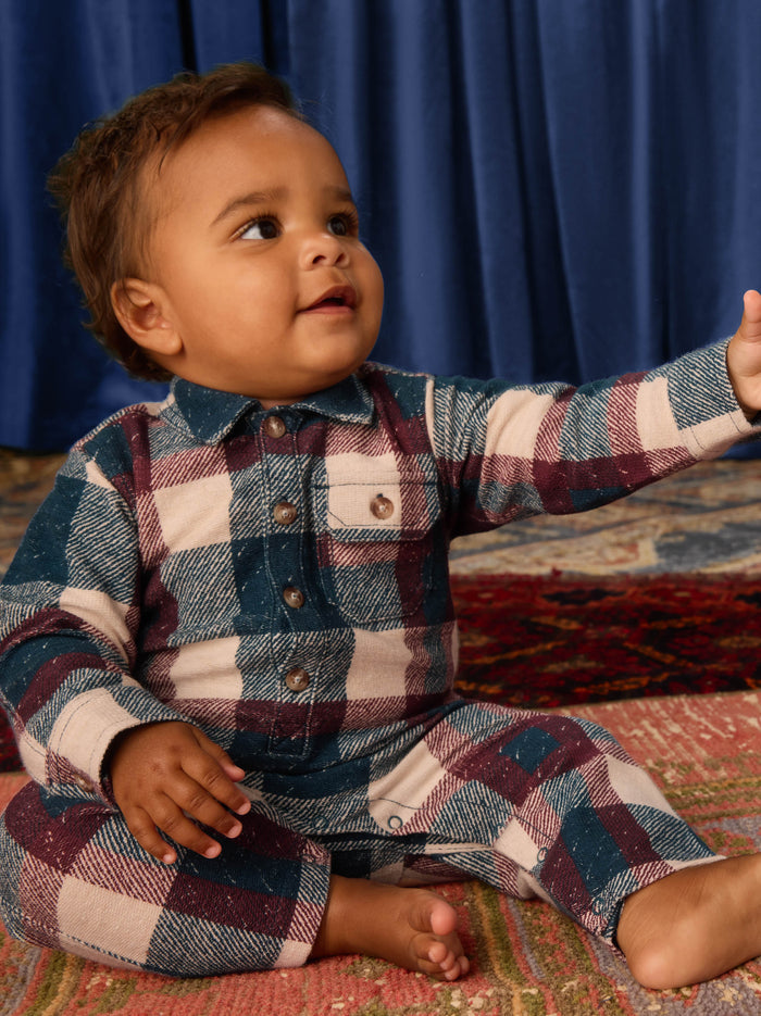Collared Baby Romper