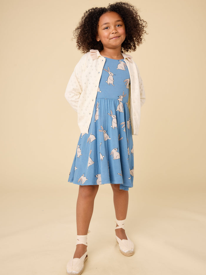 Collared Pointelle Cardigan