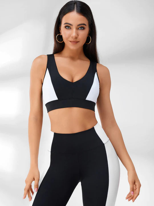 Contrast Color Leggings