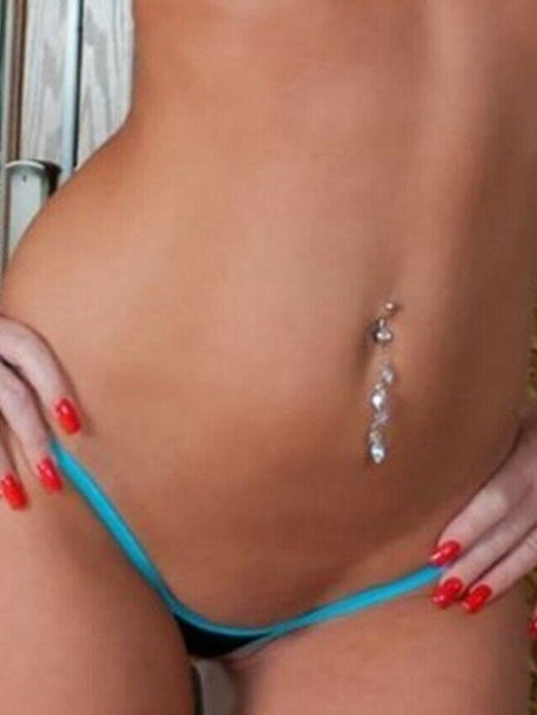Contrast Color T-back Panties