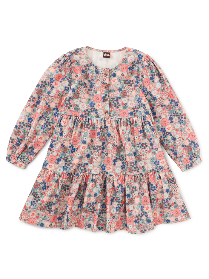 Corduroy Henley Shirtdress