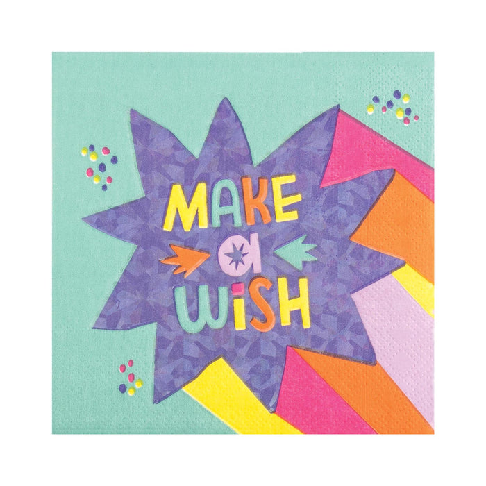 Cosmic Birthday Beverage Napkins