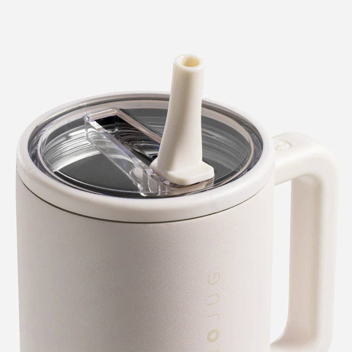 Cream HydroJug 40 oz Tumbler