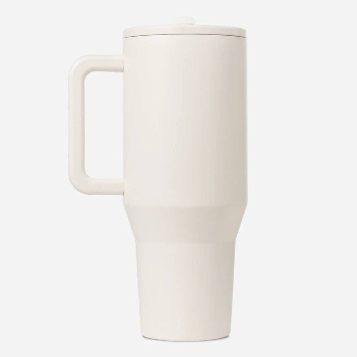 Cream HydroJug 40 oz Tumbler