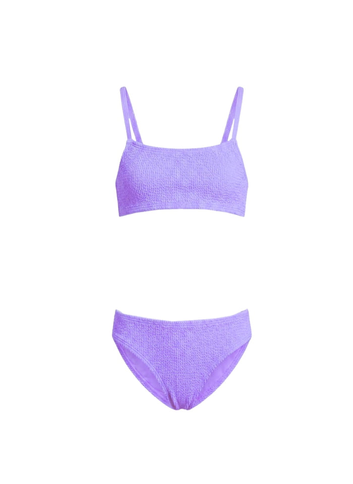 Bikini Marie Raxevsky Crinkle Bikini Purple Apoella