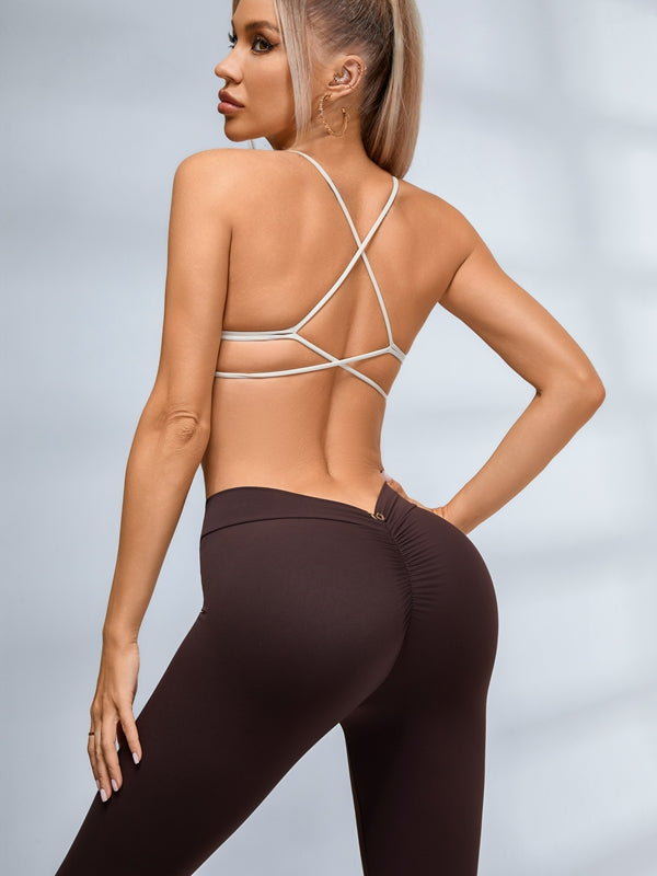 Cross Back Sports Bras