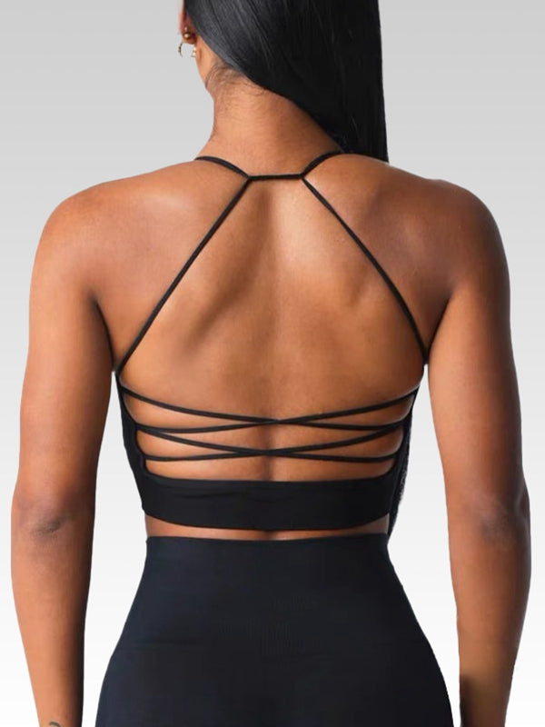 Cross Back Yoga Sports Bras
