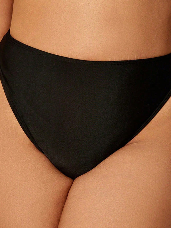 Crystal Tassel Shell Hollow Out Panties