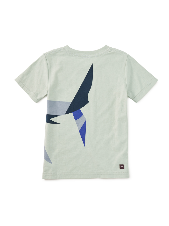 Cubist Shark Double-Sided Graphic Tee