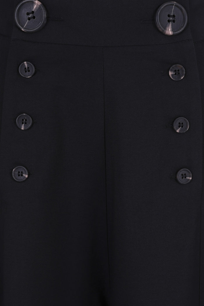 Culotte Murphy, Schwarz, Plus Size