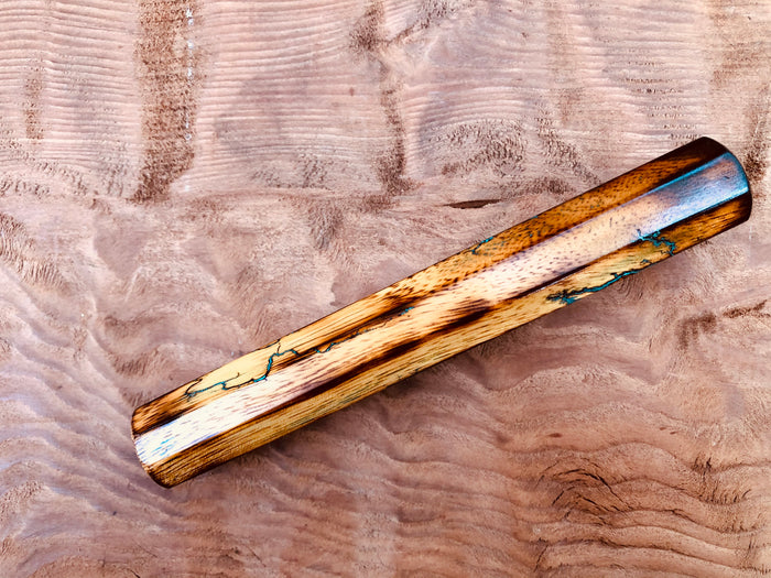 Custom Japanese Knife Handle - Litchenberg Osage Orange