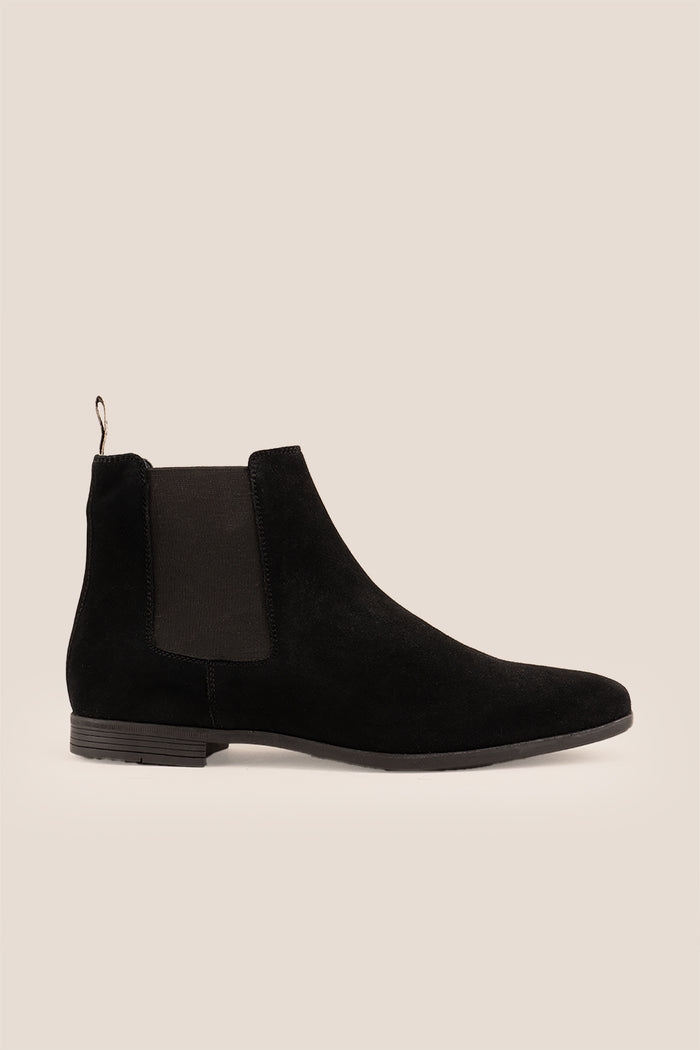Darwin Black Suede Chelsea boot for men | Best Chelsea boots