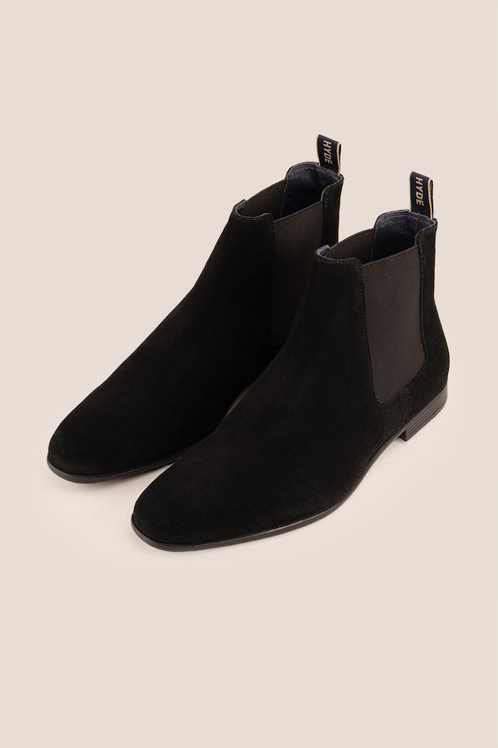 Darwin Black Suede Chelsea boot for men | Best Chelsea boots
