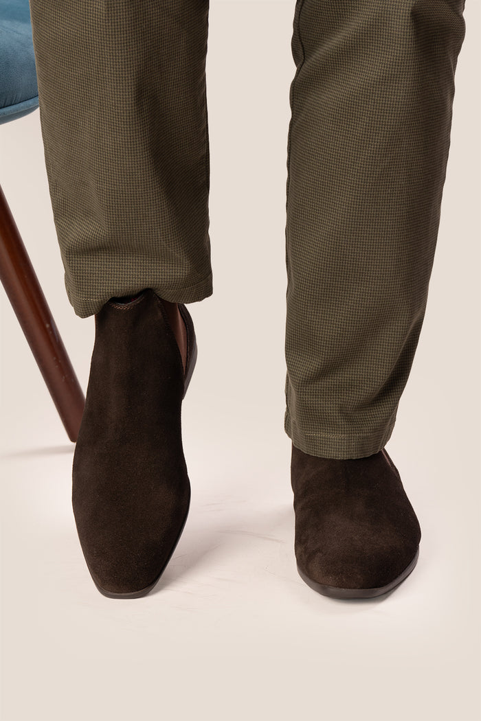Darwin Brown Suede Chelsea boot for men  | Best Chelsea boots