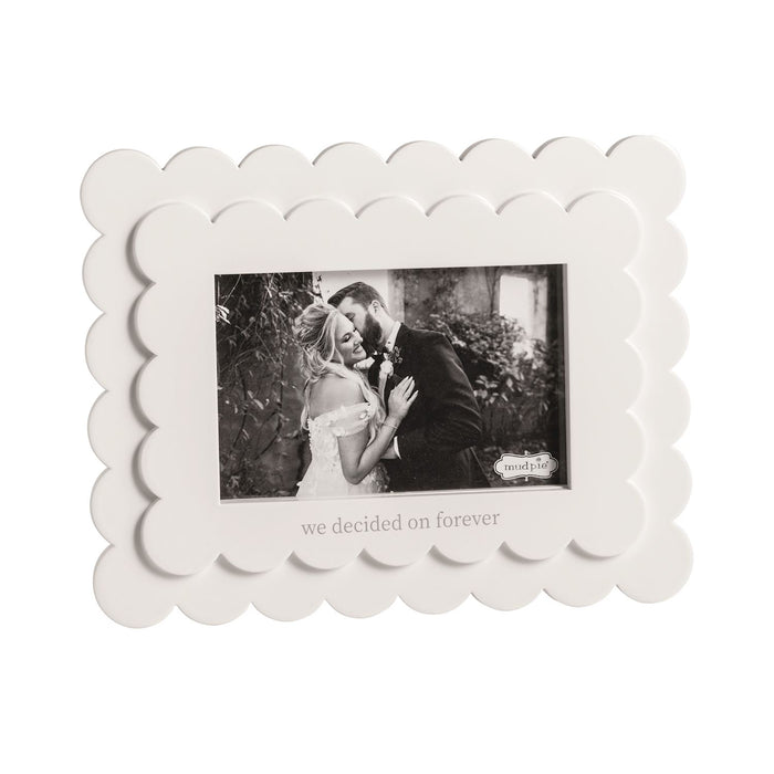 Decided On Forever Scallop Frame