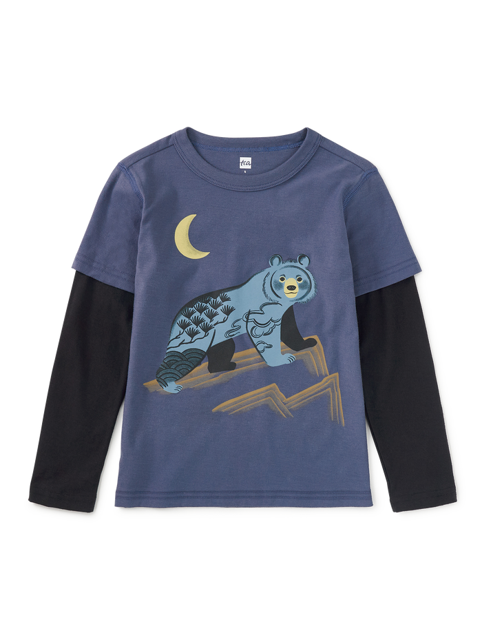 Decorated Bear Layered Tee
