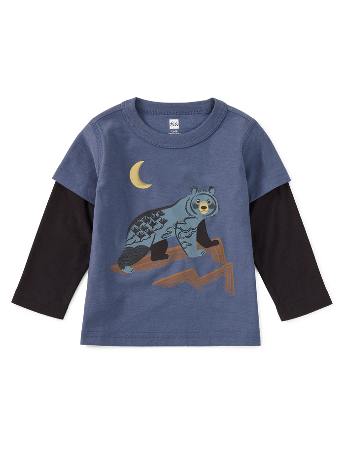 Decorated Bear Layered Tee