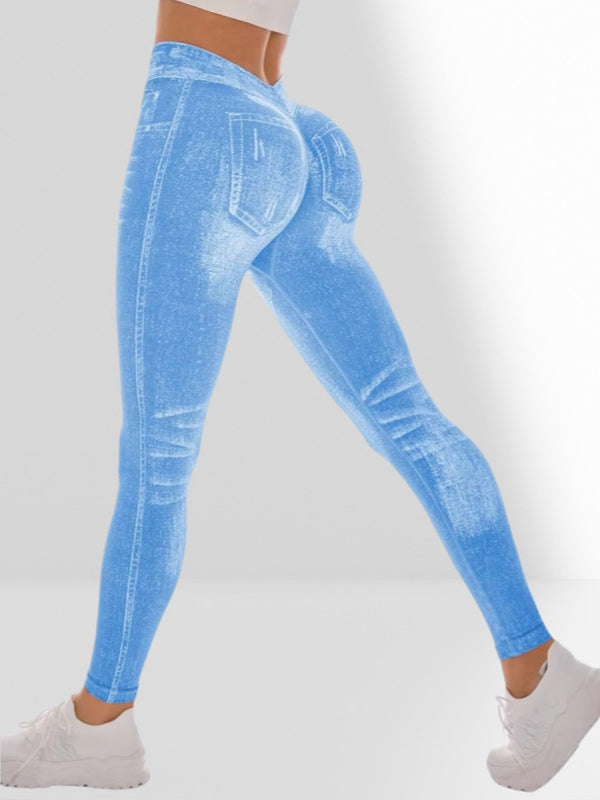 Sky Blue / S / Leggings