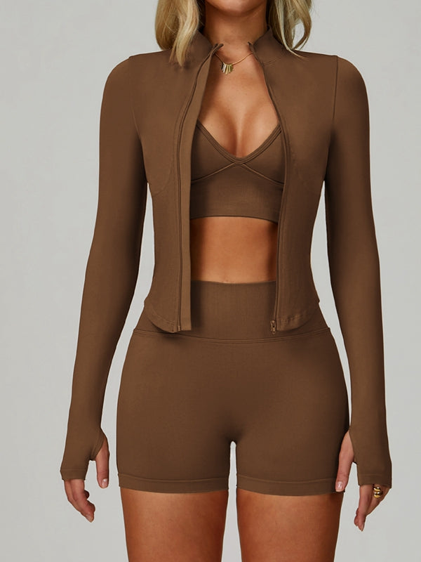 Sienna / S / Bras+Leggings+Jacket