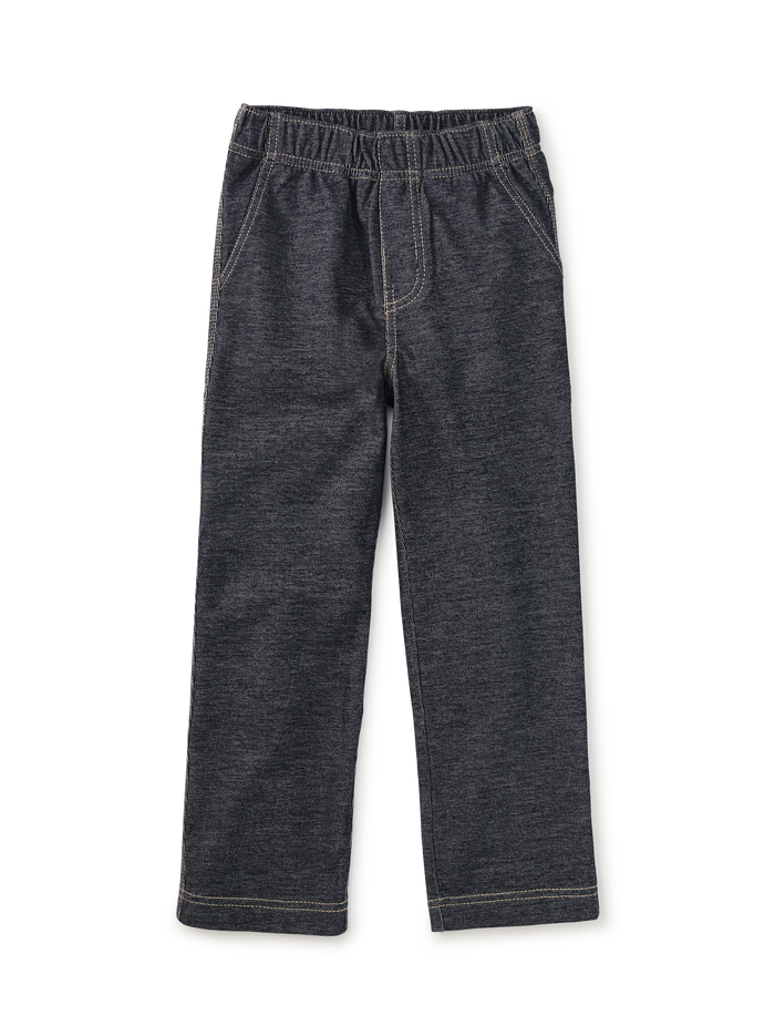 Denim-Like Carpenter Pants