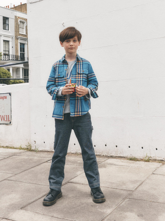 Denim-Like Carpenter Pants