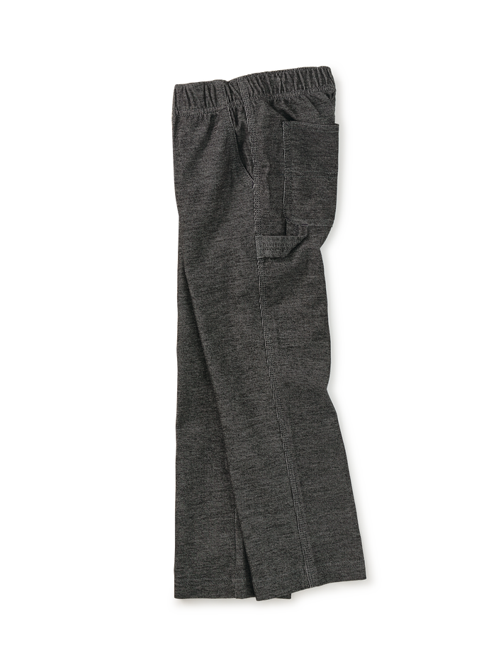 Denim-Like Carpenter Pants