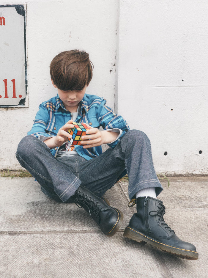 Denim-Like Carpenter Pants
