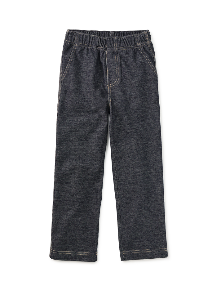 Denim-Like Carpenter Pants