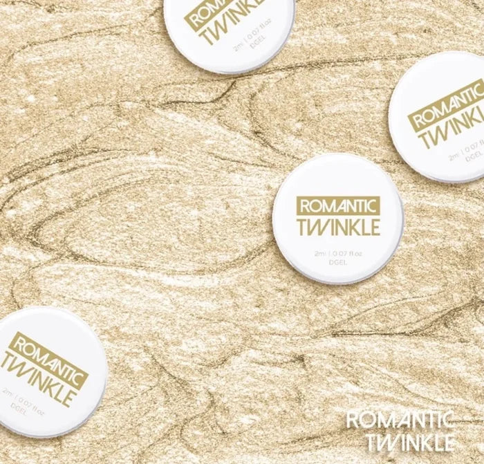 DGEL Romantic Twinkle Collection - Metallic Paint Gel