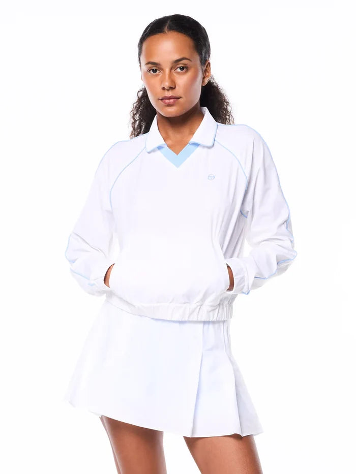 Doni LS Polo White T-Shirt