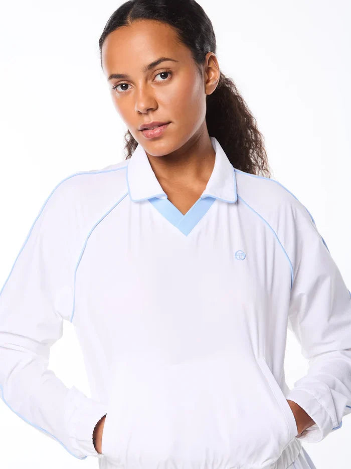 Doni LS Polo White T-Shirt