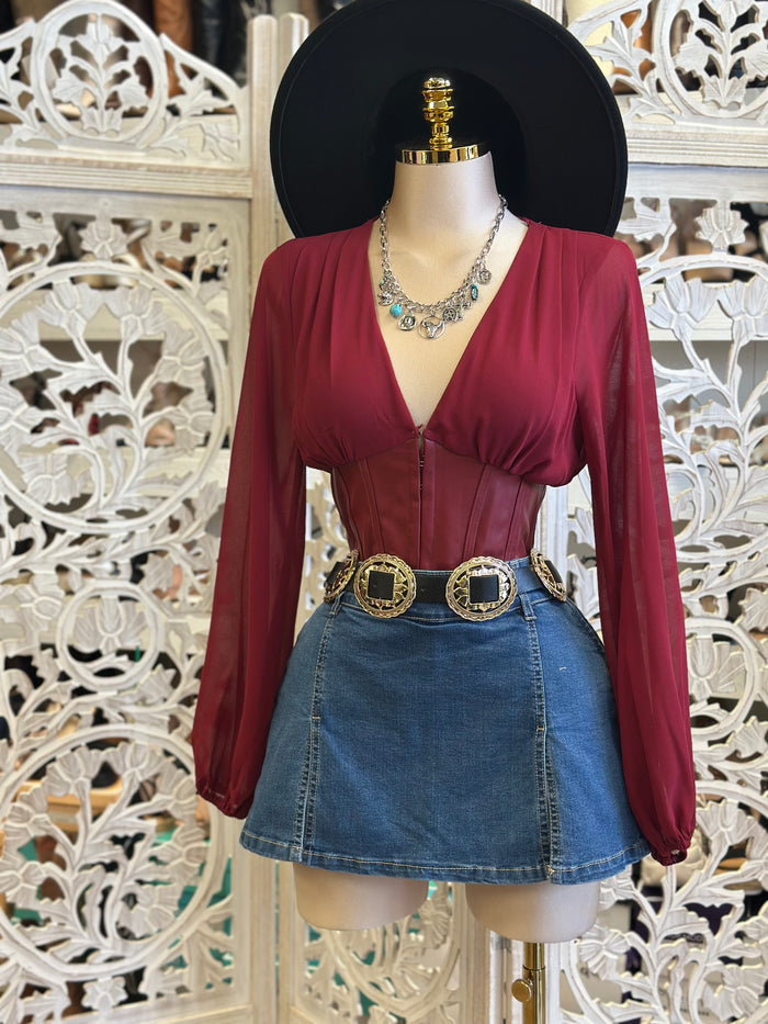 Double Slit Mini Skort-Estira, Stretchy