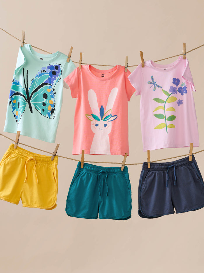 Dragonfly Floral Graphic Tee