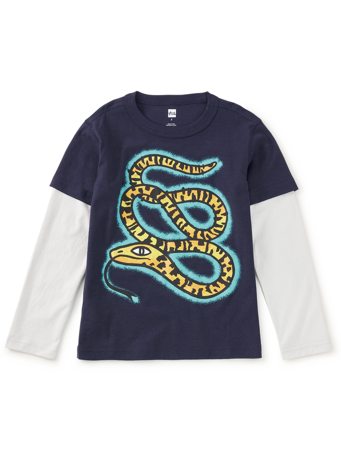 Electric Snake Layered Tee