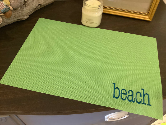 Embroidered Placemats