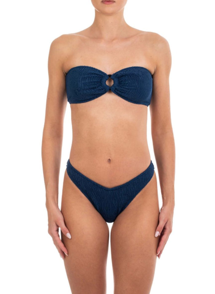 One-Piece Emmanuela Swimwear Emma Bandeau Bikini Blue Apoella