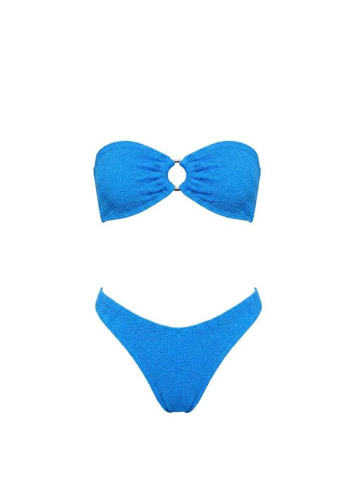 Bikini Emmanuela Swimwear Emma Bandeau Bikini Cobalt Blue Apoella