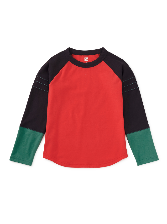 Explorer Colorblock Raglan Top