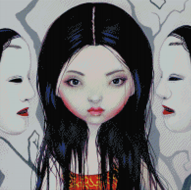 Faceless Ghost Half-Crop