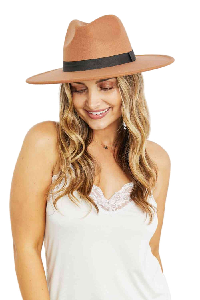 Fame Enjoy The Simple Things Fedora Hat for Stylish Women