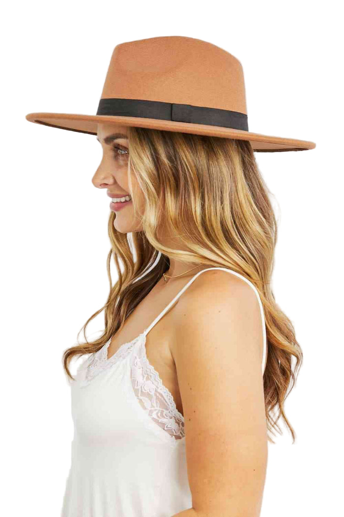 Fame Enjoy The Simple Things Fedora Hat for Stylish Women