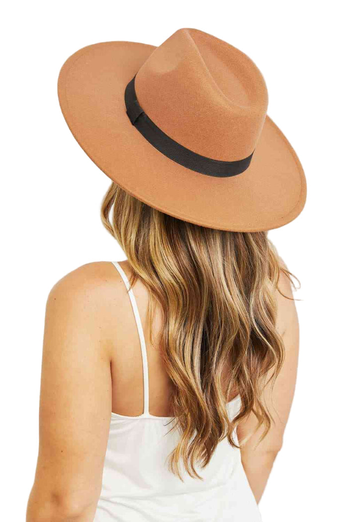 Fame Enjoy The Simple Things Fedora Hat for Stylish Women