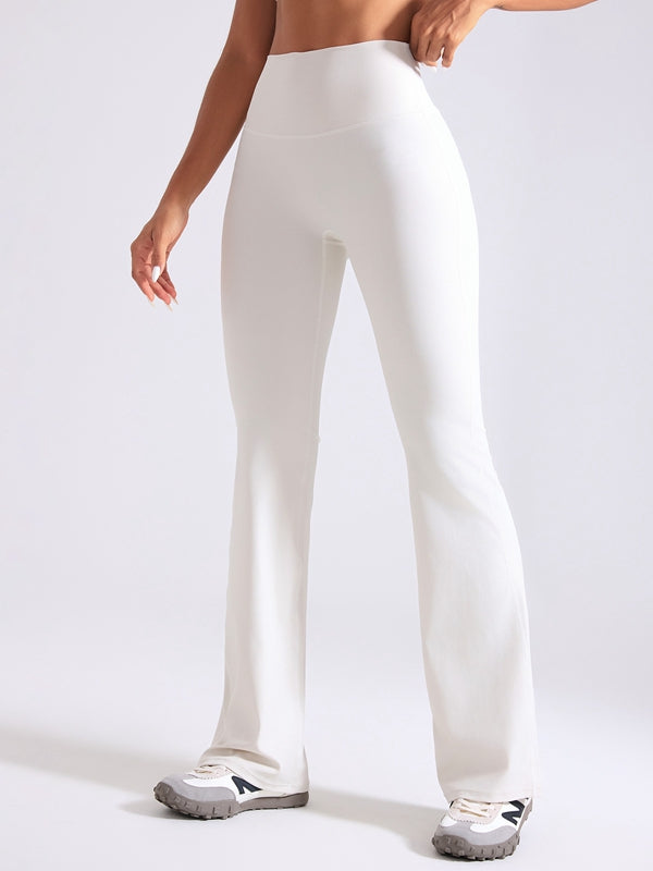 Faux Leather Flare Leggings