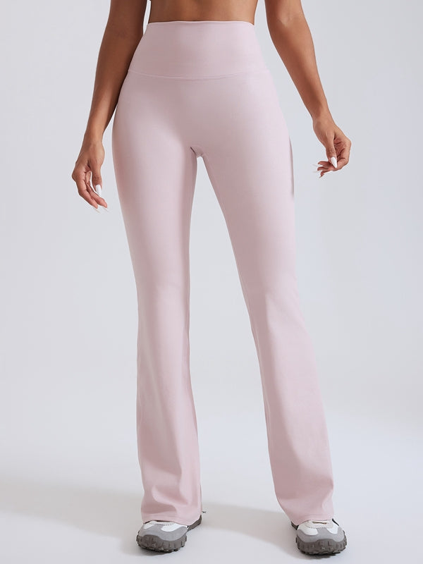 Faux Leather Flare Leggings