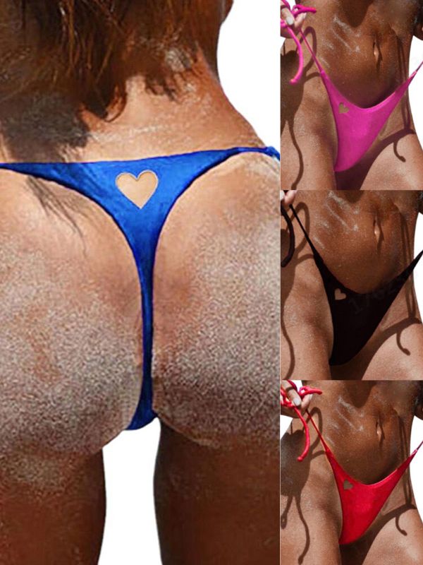 Femal Sexy Heart Cutout Panties